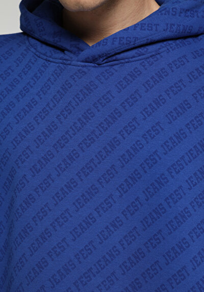 Image de Sweatshirt Bleu Oversize Fit  Homme