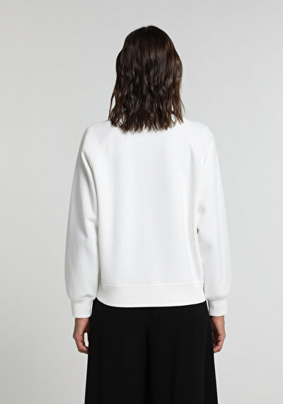 Image de Pull-over Blanc Regular Fit Femme