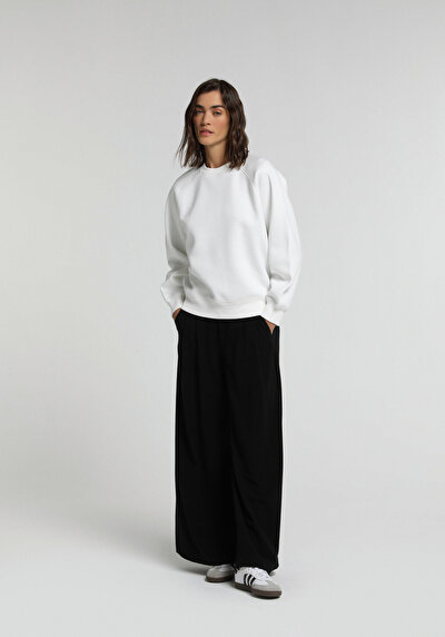 Image de Pull-over Blanc Regular Fit Femme