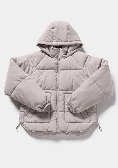Image de Veste Blanc Regular Fit Manches Longues  Matelassé Femme