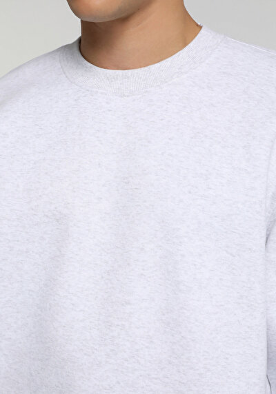 Image de Sweatshirt Gris Relaxed Fit Homme