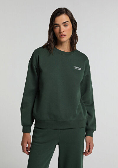 Image de Pull-over Vert Regular Fit  Femme