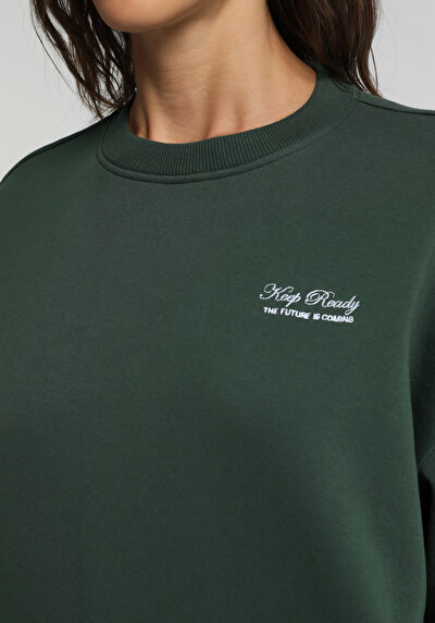 Image de Pull-over Vert Regular Fit Femme
