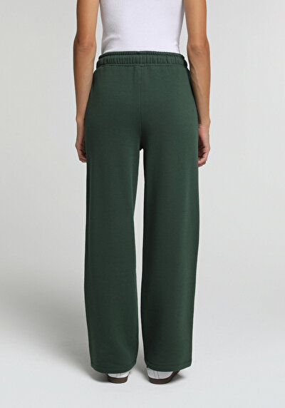 Image de Pantalon De Survêtement Vert Regular Fit Femme