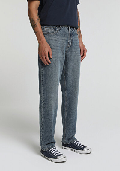 Image de 046 Marco Pantalon En Jean    Loose Straight Fit Homme