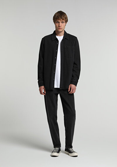 Image de Shırt À Manches Longues Regular Fit Droit Jean Homme