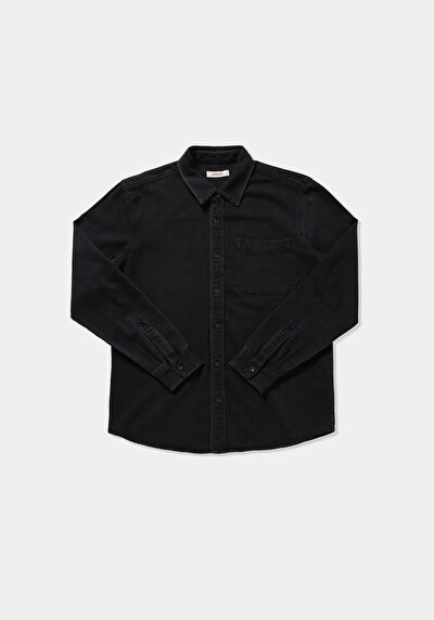 Image de Shırt À Manches Longues  Regular Fit Droit Jean Homme