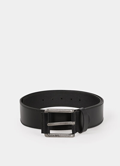 Image de Ceinture Noir Modern Fit Homme