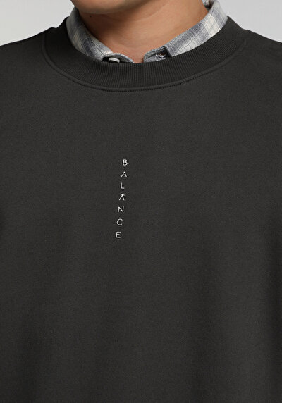 Image de Sweatshirt Anthracite Relaxed Fit  Homme