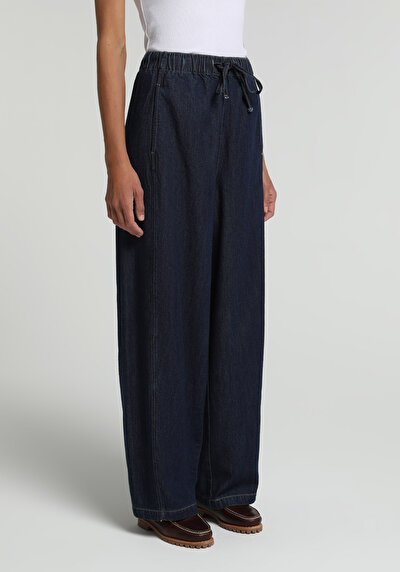 Image de 986 Haze Pantalon En Jean Loose Fit Femme