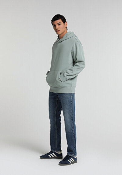 Image de Sweatshirt Vert Relaxed Fit  Homme
