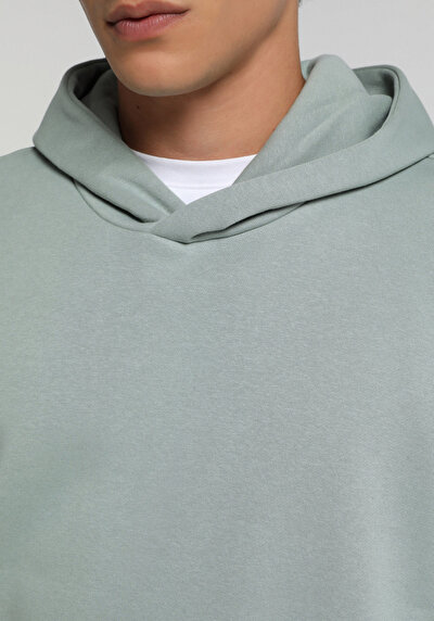 Image de Sweatshirt Vert Relaxed Fit  Homme