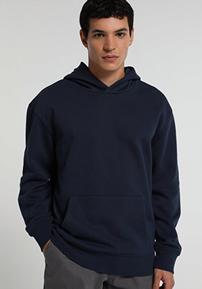Image de Sweatshirt Marine Relaxed Fit  Homme