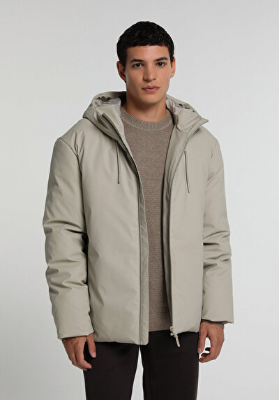 Image de Veste Beige Regular Fit Manches Longues  Polyester Homme