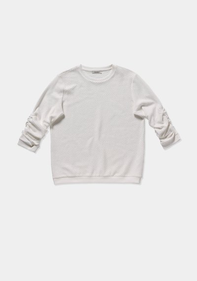 Image de T-shirt À Manches Longues Blanc Regular Fit  Femme