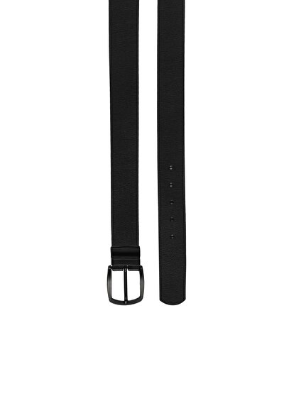 Image de Ceinture Noir Modern Fit Homme