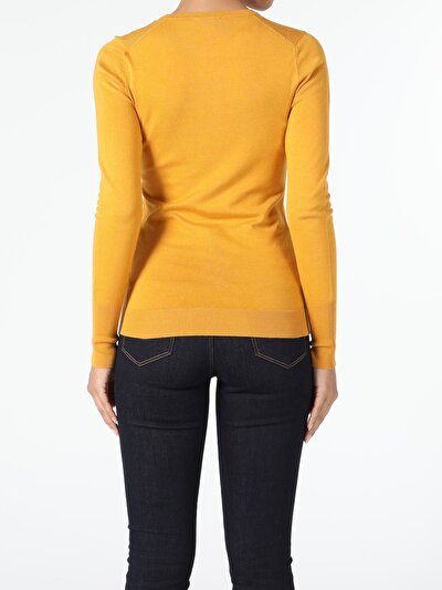 Image de Pull Jaune Slim Fit   Femme