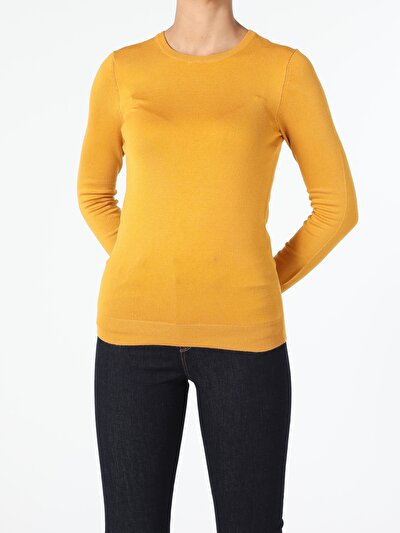 Image de Pull Jaune Slim Fit   Femme