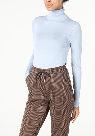 Image de Pull Bleu Slim Fit   Femme