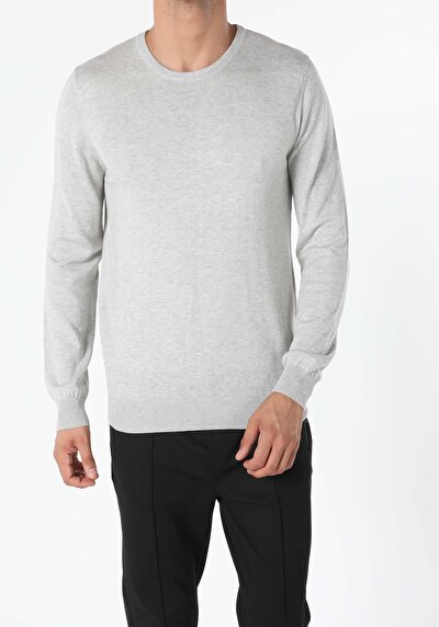 Image de Pull Gris Regular Fit Homme