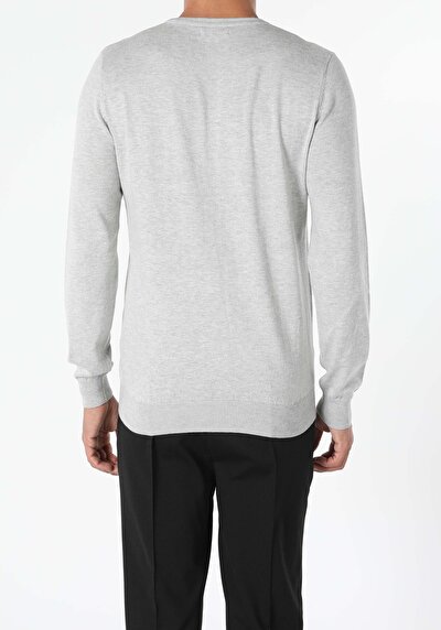 Image de Pull Gris Regular Fit   Homme