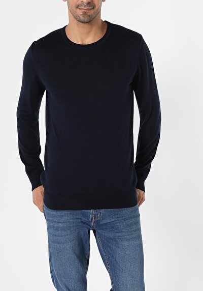 Image de Pull Marine Regular Fit Homme
