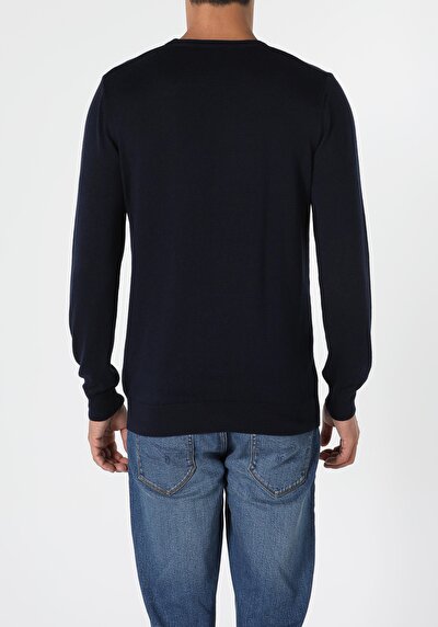 Image de Pull Marine Regular Fit   Homme