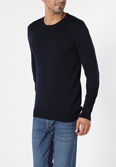 Image de Pull Marine Regular Fit   Homme