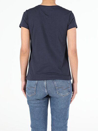 Image de T-shirt À Manches Courtes Marine Regular Fit  Femme