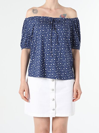 Image de T-shirt À Manches Courtes Marine Regular Fit  Femme