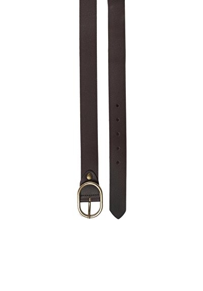 Afficher les détails de Ceinture Marron Modern Fit Femme