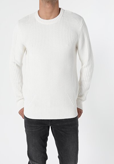 Image de Pull Blanc Slim Fit   Homme