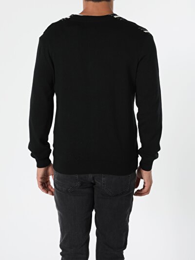 Image de Cardigan Tricot Noir Regular Fit Homme