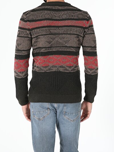 Image de Pull Kaki Slim Fit   Homme