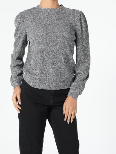Image de T-shirt À Manches Longues Anthracite Regular Fit Femme