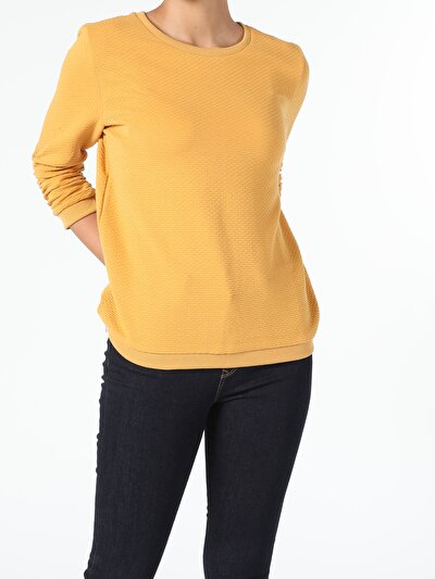 Image de T-shirt À Manches Longues Rouge Regular Fit Femme