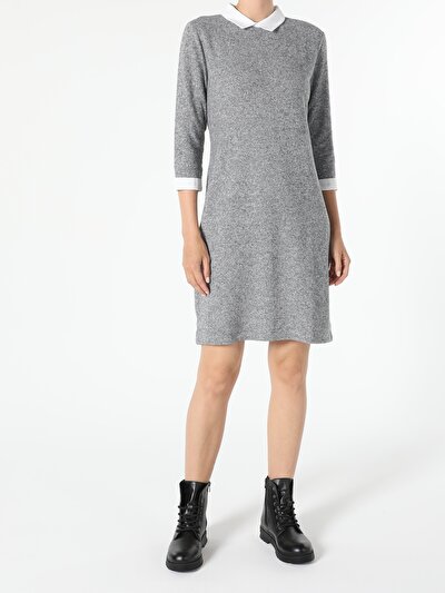 Image de Robe Gris Slim Fit    Femme