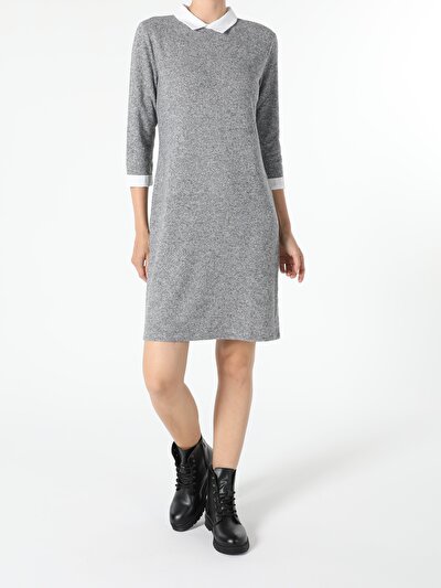 Image de Robe Gris Slim Fit    Femme