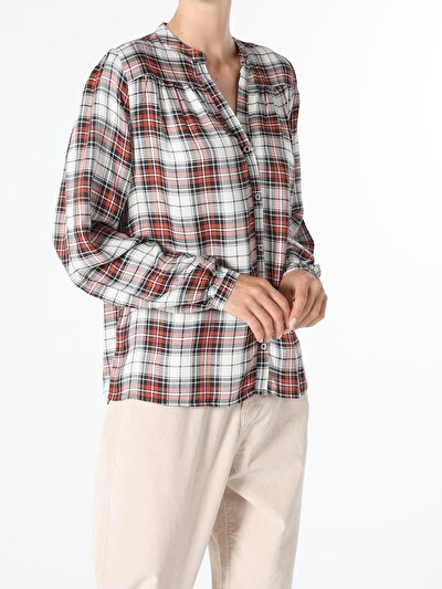 Image de Chemise À Manches Longues Multicolou Regular Fit Femme
