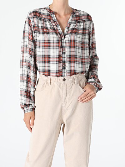 Image de Chemise À Manches Longues Multicolou Regular Fit   Femme