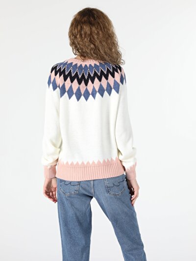Image de Pull Multicolou Regular Fit   Femme