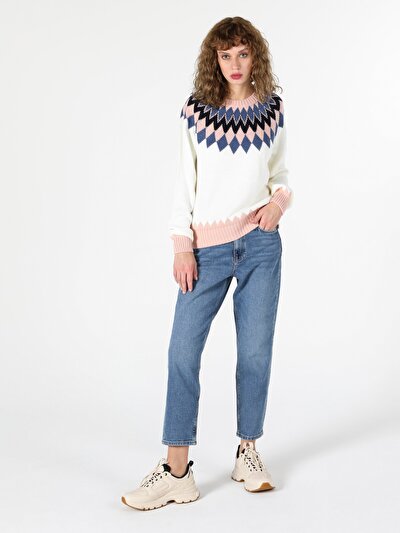 Image de Pull Multicolou Regular Fit   Femme
