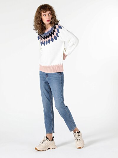 Image de Pull Multicolou Regular Fit   Femme