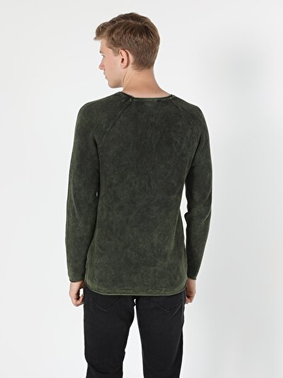Image de Pull Kaki Slim Fit   Homme