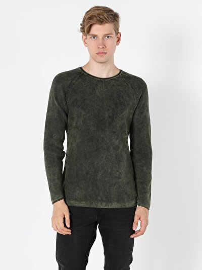 Image de Pull Kaki Slim Fit   Homme