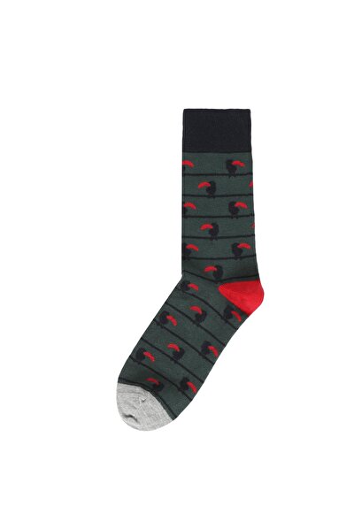 Image de Chaussettes Vert Modern Fit Homme