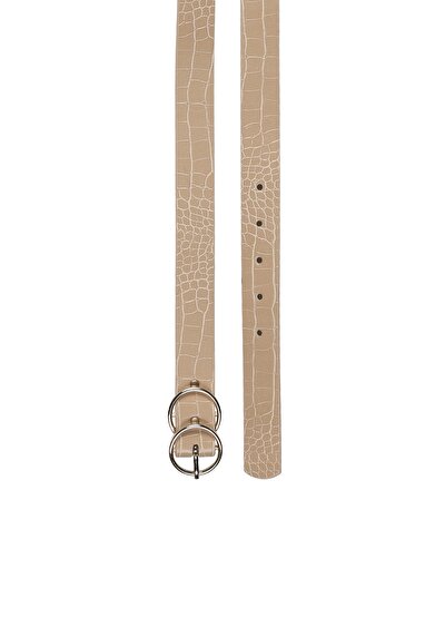 Image de Ceinture Beige Modern Fit Femme