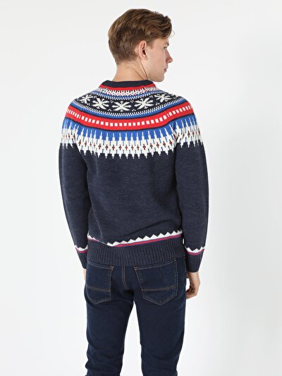Image de Pull Marine Regular Fit   Homme