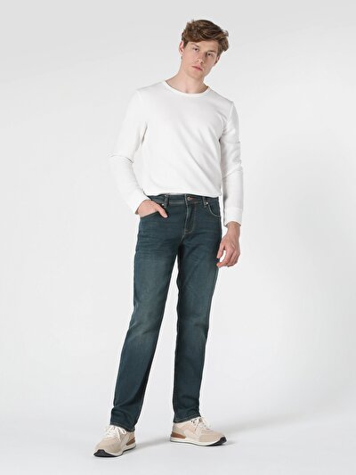Image de 045 David Pantalon Denim Straight Leg  En  Regular Fit Homme