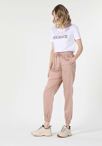 Image de T-shirt À Manches Courtes Blanc Regular Fit Femme